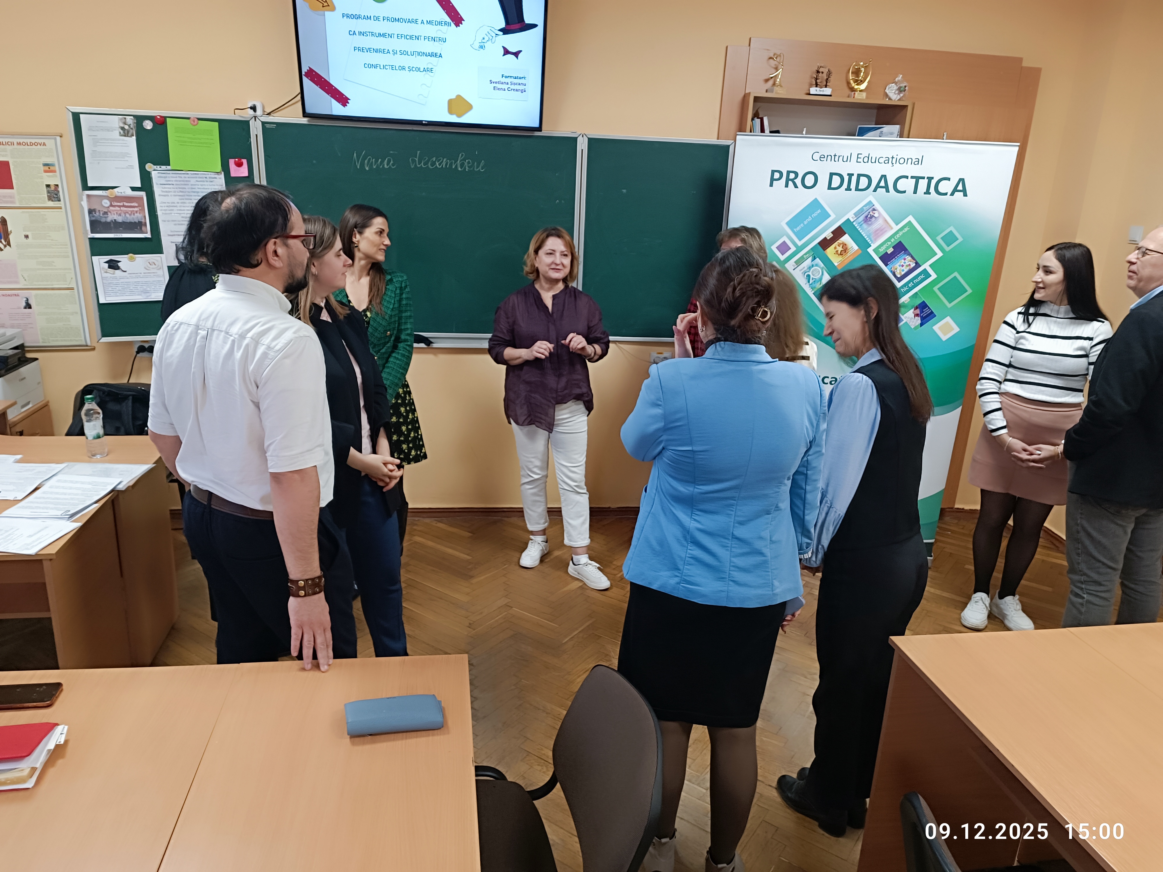 Первые шаги в реализации проекта ЕС-ПРООН по школьной медиации