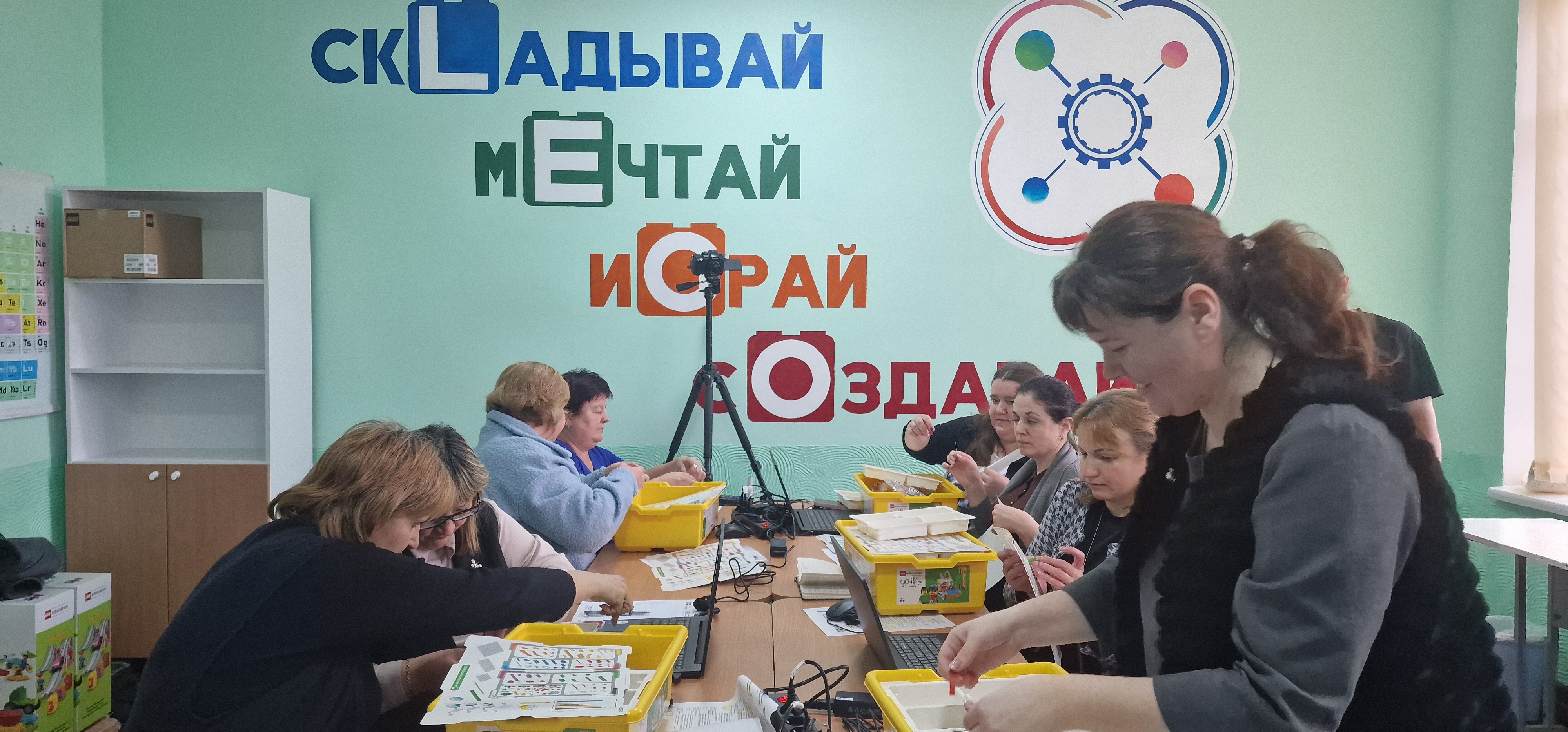 LEGO Education в действии: педагоги Севериновки продолжают обучение